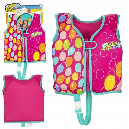SCHAUMSTOFFWESTE zum Schwimmenlernen für Kinder M/L 19-30 kg Bestway 32177
