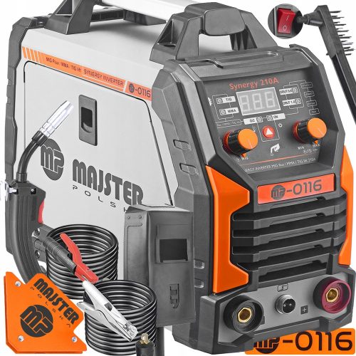  Majster Polska Inverter-Schweißgerät 20-210 A 230 2,6 kVA