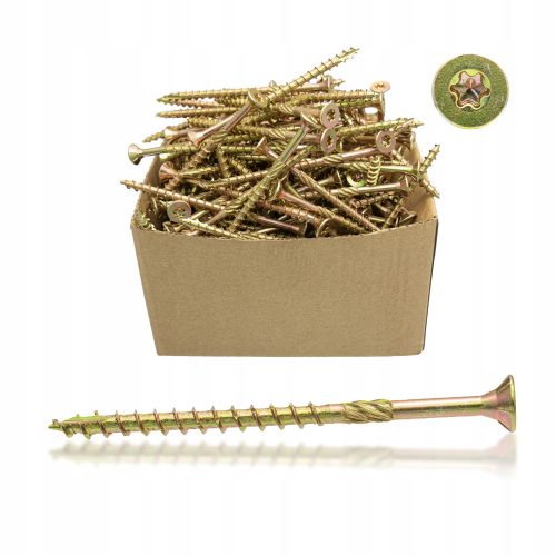Tischlerschrauben für Holz 5x50 TORX Senkkopf (500 Stk.)