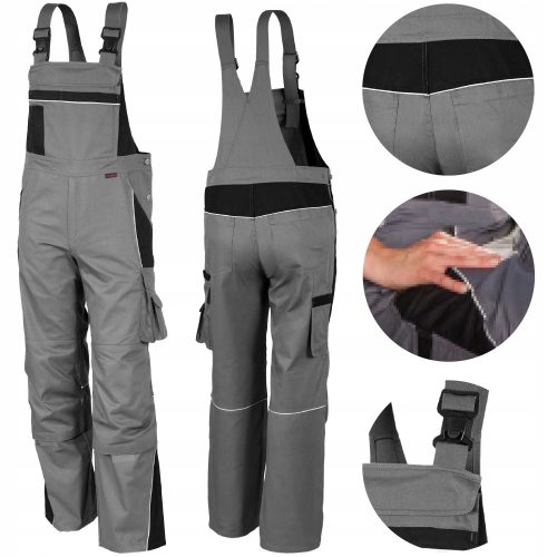 ARBEITS-TRÄGERHOSE STARK UND LANGLEBIG QUALITEX PRO 61937TC GRÖSSE. 58