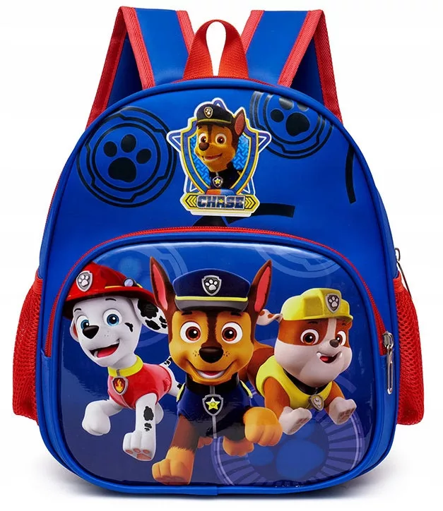 Paw Patrol Kinderrucksack – 3D-Design Mit Chase & Marshall Für Kindergarten & Schule