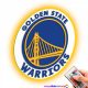 Bilder an der Wand 3D-Bild aus Holz Golden State Warriors Basketball Club