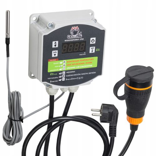 Temperaturregler für Räucherei, Trockenraum 4,5 kW 11HT2/1 GRILLPAL