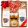  GESCHENKKARTON KORB GESCHENKHONIG ZUM VALENTINSTAG FRAUENTAG FÜR DAS HERZEN DER MUTTER