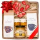  GESCHENKKARTON KORB GESCHENKHONIG ZUM VALENTINSTAG FRAUENTAG FÜR DAS HERZEN DER MUTTER