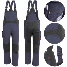   ARBEITS-TRÄGERHOSE, STARK UND LANGLEBIG, QUALITEX, GRÖSSE 61937QX. 56