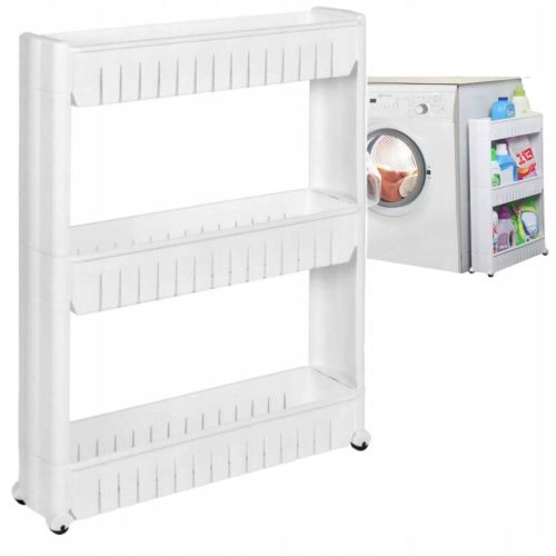 PrzydaSie Badezimmerschrank auf Rollen #2250 weiß