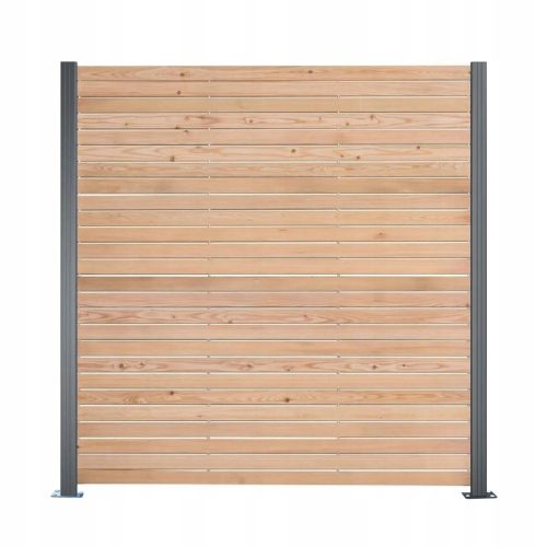 Zäune - MEGA HOLZ Zaun Spannweite 1111 x 180 cm Holz