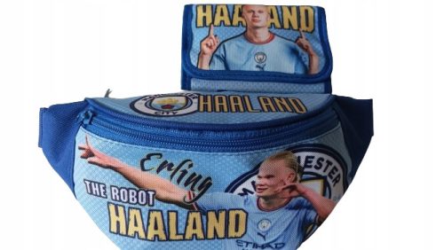 Erling HAALAND Manchester City Gürteltasche + Geldbörse
