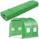 Folientunnel, Kunststoffplatten Folientunnel 4 m² 200 x 200 cm grün