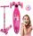  Dreirädriger Roller TOBBI-TOYS TJ 701 A-PINK Pink