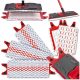 Flacher Moppeinsatz Zac Moppeinsatz Vileda Ultramax Ultramat 14 cm