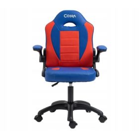  COBRA JUNIOR PRO GAMING-STUHL ROT UND BLAU