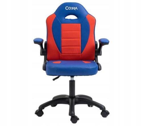  COBRA JUNIOR PRO GAMING-STUHL ROT UND BLAU