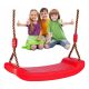 Schaukelbrett aus Kunststoff für den Spielplatz – rot