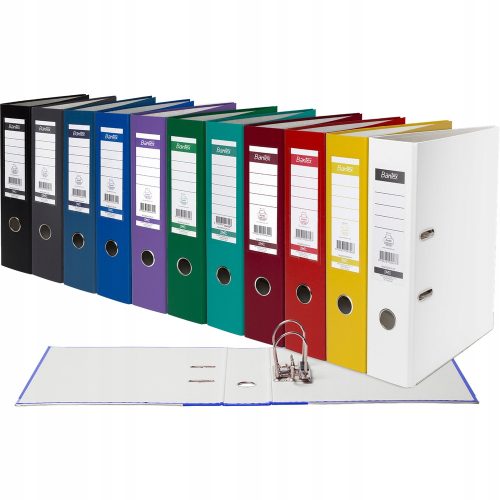  Bantex Classic PP A4-Ordner 75 mm, gemischte Farben, 10 Stk