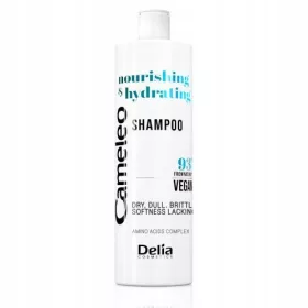    DELIA Veganes feuchtigkeitsspendendes und pflegendes Shampoo mit einem Aminosäurekomplex, 400 ml