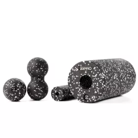  Yoga Roller Massageset Erdnussball EPP 4in1 Zipro