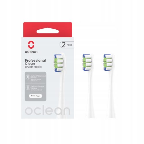  Oclean Professional Clean Zahnbürstenkopf, Weiß, 2 Stk.