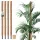  4X PFLANZENSTÜTZE 100 CM POLE BATTLE KOKOSNUSSFASER 2,5 POLE STRING