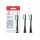 Oclean Professional Clean P1C5 B02 Spitzen, schwarz, 2 Stk., DuPont-Borsten