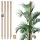  4X PFLANZENSTÜTZE 180 CM POLE BATTLE COCONUT FIBER 3.2 STICK STRING
