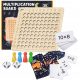  Brettspiel-Logik-Multiplikationstabelle für Kinder
