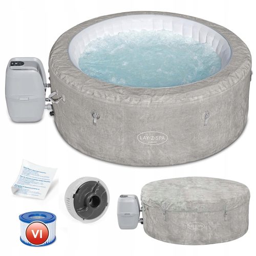 Bestway runder aufblasbarer Pool 180 x 180 cm