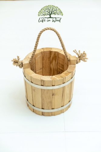 Töpfe und Pflanzgefäße für den Außenbereich und den Garten Blumentopf 30 Holz