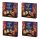 Weihnachtliche Geschenkidee: WEDEL Baryłki Klassische Pralinen mit Alkoholfüllung, 4x200g
