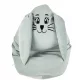  Hasentasche/Pouf für sitzende und liegende Kinder + Stickerei als GESCHENK