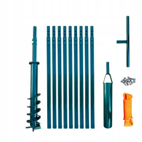   Handgeführtes Erdbohrgerät für Brunnen 120/10 + Bohrer, polnisches Produkt