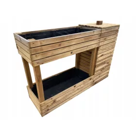  Balkonkasten 35 x 120 cm Holz