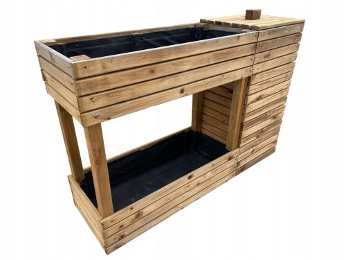  Balkonkasten 35 x 120 cm Holz
