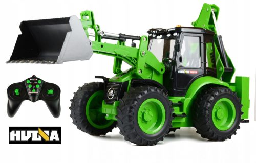  RC-BAGGER H-TOYS 1557 GROSSER MAßSTAB 1:14 LICHTKLANG