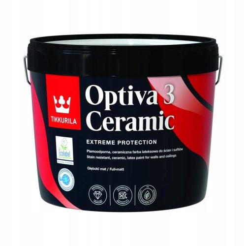 Tikkurila C183905110 Keramik-Wandfarbe 9 l weiß