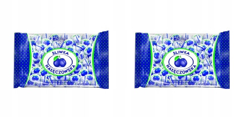 2x 1kg Nałęczowianka Pflaumen in cremiger Schokoladenhülle
