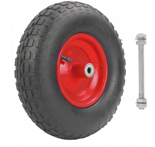RAD 4.00-6 RAD FÜR BARRORROW 400-6 400x6 MIT ACHSE