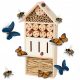  ZDTrading Insektenhotel 20 x 9 x 39 cm