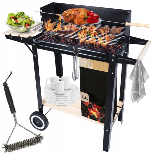 Holzkohlegrill - Gotel Holzkohlegrill 50 x 24,5 cm