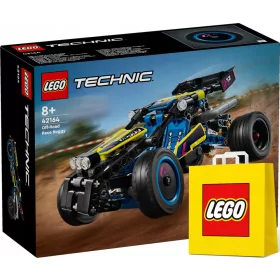    LEGO Technic Offroad-Rennbuggy 42164 + LEGO VP Papiertüte, mittelgroß, 41 cm x 34 cm x 11 cm, GESCHENKTASCHE