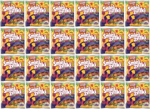 24x 90g NIMM2 Lachgummis Jungletiere - Bunte Fruchtgummi mit Vitamine