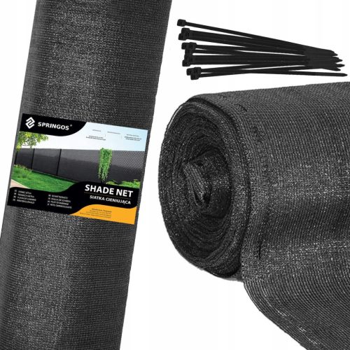  SN0032 BESCHATTUNGSNETZ ANTHRAZIT 185 GSM 1,5 X 50 M 200 BÄNDER
