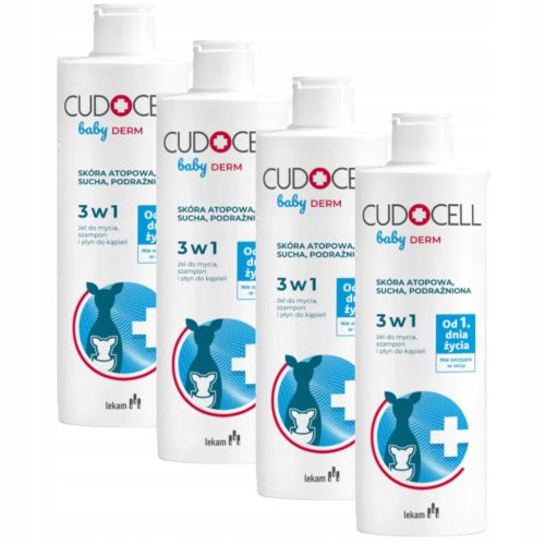 Cudocell Baby Derm 3in1 Gel für trockene und empfindliche Babyhaut