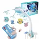  Sferatoawek Kinderbett-Mobile mit Fernbedienung, blau