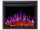 Einbaukamin mit Heizfunktion, elektrisch ArtiFlame schwarz 1800 W 61,2 x 50 x 19 cm