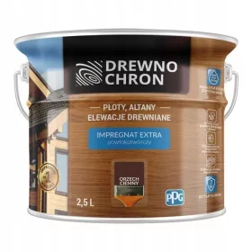  Holzimprägnierung Drewnochron 364418 dunkler Walnuss 2,5 l