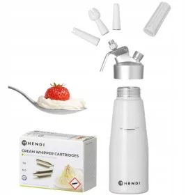 Hendi Schlagsahne-Siphon 0,5 l 10