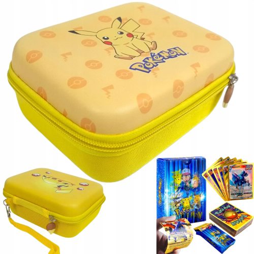  POKEMON-SET 2in1 KARTEN-ETUI SAMMLERFIGUREN + 3D-KARTEN 55-TLG