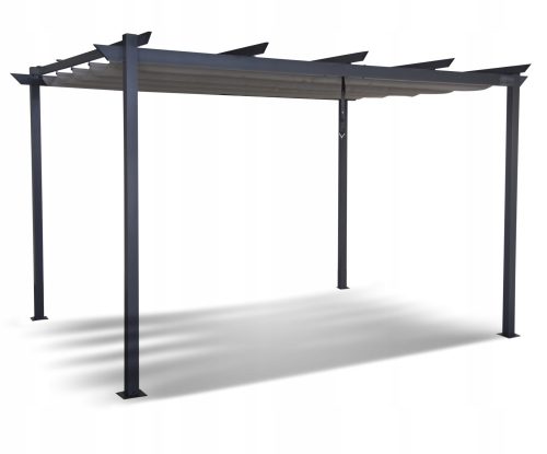 Pavillons, Unterstände, Dächer Altana Corciano Pavillon 400x400x240 cm szara